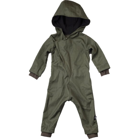 Nununu Aviator Overall Olive - Picture 1 of 5